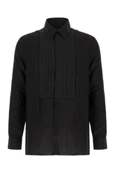 Black silk shirt -  | Wise