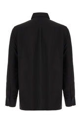 Black silk shirt -  | Wise
