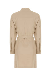 Abito chemisier in cotone cappuccino -  | Wise