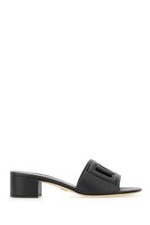 Mules in pelle nera -  | Wise