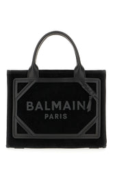 Borsa a mano B-Army in pelle scamosciata nera -  | Wise