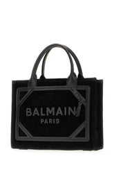 Borsa a mano B-Army in pelle scamosciata nera -  | Wise