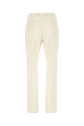 Pantalone in lana avorio -  | Wise