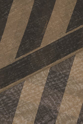 Sciarpa ricamata in lino e lana -  | Wise