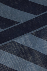 Sciarpa ricamata in lino e lana -  | Wise