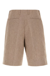 Bermuda in misto cotone ricamato -  | Wise