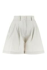 Grey stretch nylon shorts -  | Wise