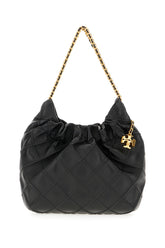 Borsa a secchiello Fleming mini in nappa nera -  | Wise