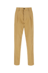 Pantalone chino in cotone cammello -  | Wise