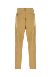 Pantalone chino in cotone cammello -  | Wise