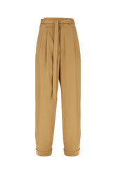 Beige cotton pants -  | Wise