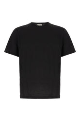 Black cotton t-shirt -  | Wise
