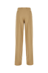 Pantalone in lana beige -  | Wise