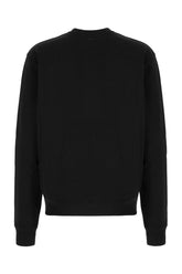 Black cotton sweatshirt -  | Wise