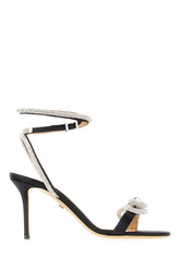 Sandali Double Bow in tessuto nero -  | Wise