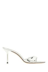 Mules Lidia in pelle argento -  | Wise