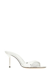 Mules Lidia in pelle argento -  | Wise