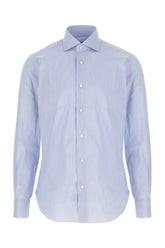 Light blue poplin shirt -  | Wise