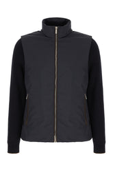 Giubbino in poliestere blu navy -  | Wise