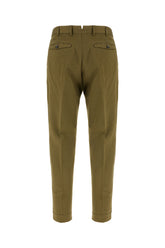 Pantalone in misto cotone verde militare -  | Wise