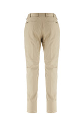 Pantalone in misto cotone stretch beige -  | Wise