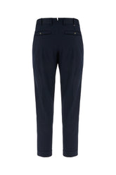Pantalone in cotone stretch blu navy -  | Wise
