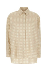 Printed cotton and lyocell shirt -  | Wise