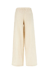 Printed cotton and lyocell pants -  | Wise