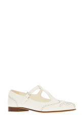 White leather ballerinas -  | Wise