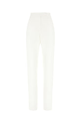 White triacetate blend pants -  | Wise