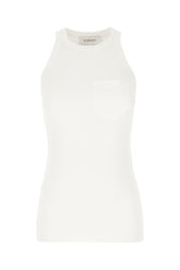 Top in misto viscosa bianca -  | Wise