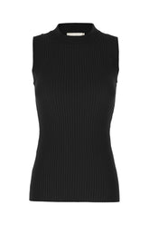 Top in cotone nero -  | Wise