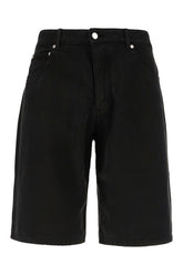 Bermuda Bobby in denim nero -  | Wise