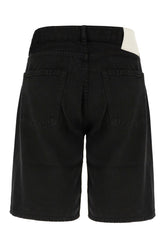 Bermuda Bobby in denim nero -  | Wise