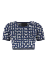 Top in misto viscosa ricamata -  | Wise