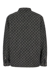 Embroidered denim shirt -  | Wise