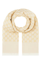 Sciarpa reversibile in misto lana ricamata -  | Wise