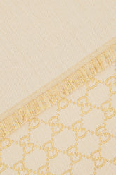 Sciarpa reversibile in misto lana ricamata -  | Wise