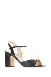 Sandali in pelle nera -  | Wise