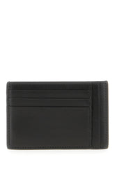 Portacarte in pelle nera -  | Wise