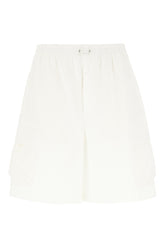 Bermuda in cotone bianco -  | Wise