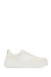 sneakers bianche in pelle e tessuto -  | Wise