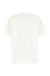 T-shirt oversize in cotone avorio -  | Wise