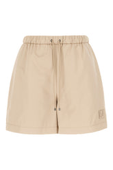 Dove grey polyester shorts -  | Wise