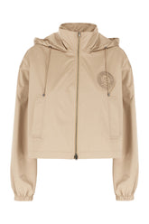 Giacca a vento in poliestere cappuccino -  | Wise