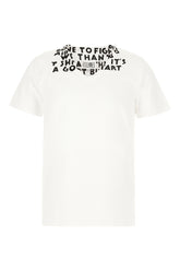 T-shirt in cotone bianco -  | Wise