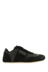 Black leather and suede sneakers -  | Wise