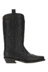 Stivali Shaft in similpelle nera -  | Wise