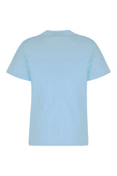 T-shirt in cotone azzurro -  | Wise