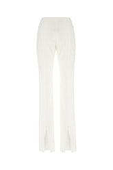 White cotton pants -  | Wise
